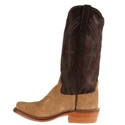 Men's NRS Ride Ready Rios Of Mercedes Tan Crazy Horse Roughout Chocolate Remuda Top Boots -Cinc Clothing Shop 9053T 2