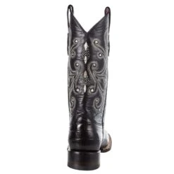 Ferrini Women's Black Gator Belly Print Cowgirl Boots -Cinc Clothing Shop 90793 04 4