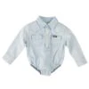 Wrangler Boy's Infant Long Sleeve Denim Onesie -Cinc Clothing Shop 94273 default l