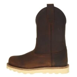 Old West Youth Oiled Brown Pull On Boot -Cinc Clothing Shop 98113 21