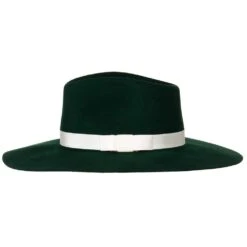 Women's M+F Green With White Band Fashion Hat -Cinc Clothing Shop 98T7890728 2