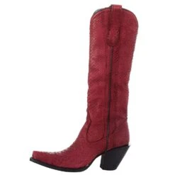 Corral Women`s Red Python 15in. Top Boot -Cinc Clothing Shop A4194 3