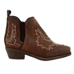 M+F Kids Ariat Tan Mya Bootie -Cinc Clothing Shop A441002008 3