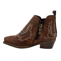 M+F Kids Ariat Tan Mya Bootie -Cinc Clothing Shop A441002008 5
