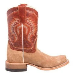 Kid's Anderson Bean Golden Crazy Horse Reverse Roughout Cowboy Boot -Cinc Clothing Shop ABK1547 4 284d481b 7109 44b2 8dd7 59e9fefab1c2