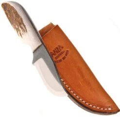 Anza Small Clip Point Knife With Elk Handle -Cinc Clothing Shop AZ TW FE 3