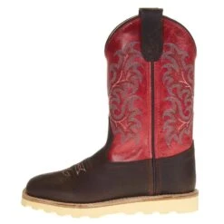 Old West Children's Brown Rugby Grenadine Red Boot -Cinc Clothing Shop BCS1951 2