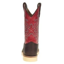 Old West Children's Brown Rugby Grenadine Red Boot -Cinc Clothing Shop BCS1951 32