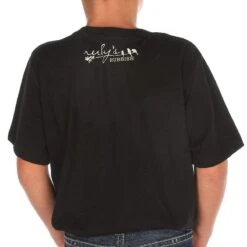 Boy's Ruby's Rubbish Waylon, Willie And The Boys Tee -Cinc Clothing Shop BLK WAYLON 2