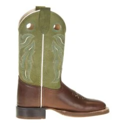 Old West Old West Youth Woody Light Earth Light Green Suede Boot -Cinc Clothing Shop BSC1945 41