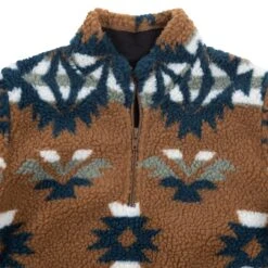 Wrangler Men's Aztec Sherpa Pullover -Cinc Clothing Shop BZ3106E 11