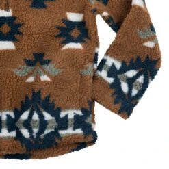 Wrangler Men's Aztec Sherpa Pullover -Cinc Clothing Shop BZ3106E 21