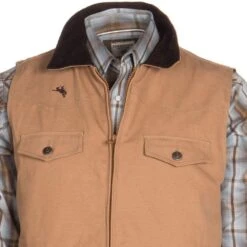 Wyoming Traders Cody Concealed Carry Tan Vest -Cinc Clothing Shop CCTM TAN 1