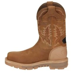 Justin Boots Men's Commander Montana Rust Waterproof 11in. Nano Composite Work Boot 9 Justin Boots Men's Commander Montana Rust Waterproof 11in. Nano Composite Work Boot -Cinc Clothing Shop CR2124 2