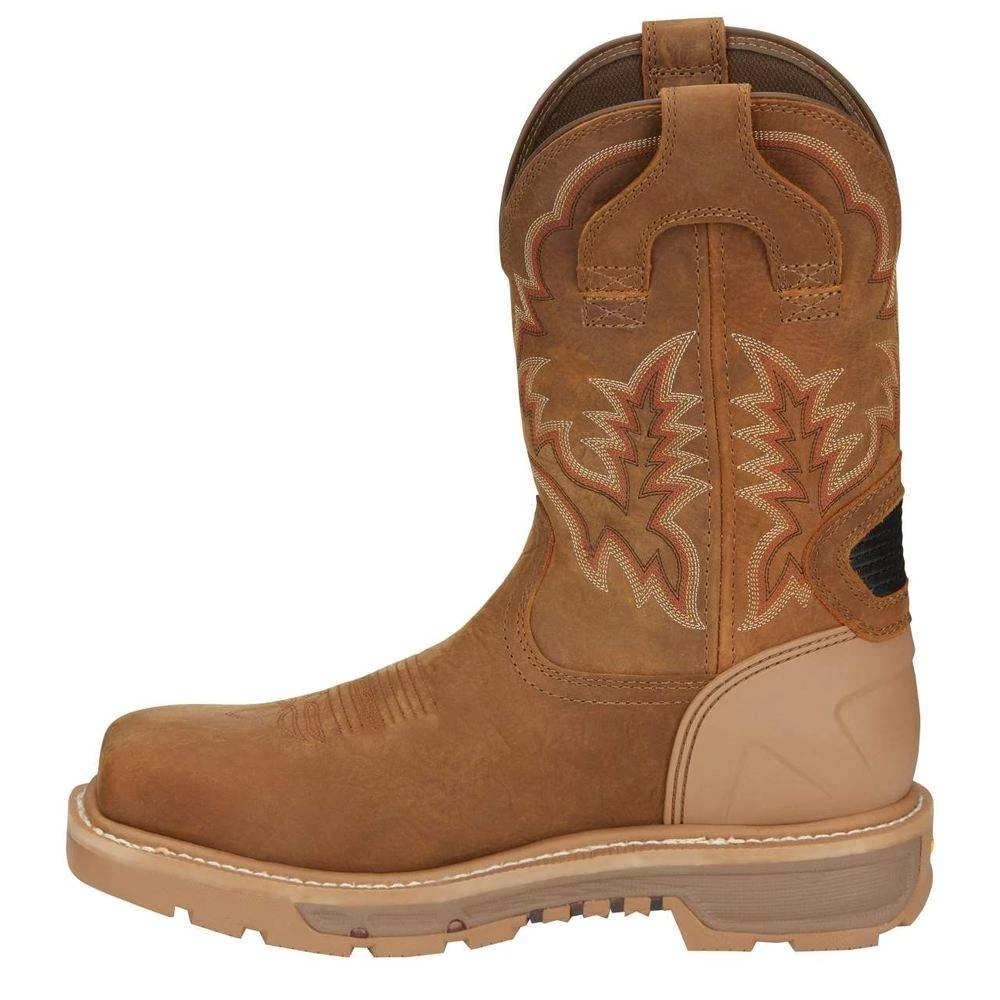 Justin Boots Men's Commander Montana Rust Waterproof 11in. Nano Composite Work Boot 5 Justin Boots Men's Commander Montana Rust Waterproof 11in. Nano Composite Work Boot - Image 3