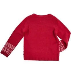 Cotton And Rye Outfitters Girl's Longhorn Pink Sweater 9 Cotton And Rye Outfitters Girl's Longhorn Pink Sweater -Cinc Clothing Shop CRG213PK 04