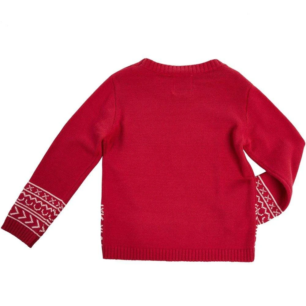 Cotton And Rye Outfitters Girl's Longhorn Pink Sweater 6 Cotton And Rye Outfitters Girl's Longhorn Pink Sweater - Image 4