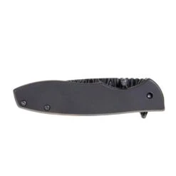 Western Fashion Circle SH Gun Metal Grey Folding Knife CSH-573DR -Cinc Clothing Shop CSH 573DR