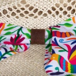 Charlie 1 Horse Spirit Animal 3 3/4in. Brim Straw Fashion Hat -Cinc Clothing Shop CSSPAM 343681 3