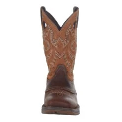 Durango Boots Men`s Rebel Brown 11` Tan Saddle Top Soft Toe -Cinc Clothing Shop DB4442 2