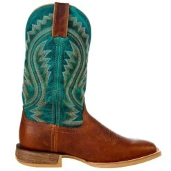 Durango Boots Men`s Durango Rebel Pro Sunseat Wheat 12` Tuscon Teal Top Square Toe -Cinc Clothing Shop DDB0293 5