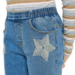Hayden Girls Star Embroidered Jean -Cinc Clothing Shop DG1006 03