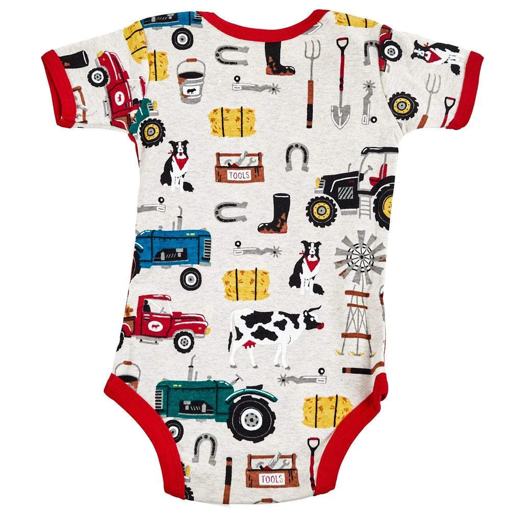 Farm Life Bodysuit With Hat 4 Farm Life Bodysuit With Hat - Image 2