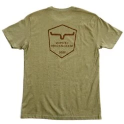 Kimes Ranch Mens Military Green Shielded Tee -Cinc Clothing Shop ES 4040MG 03