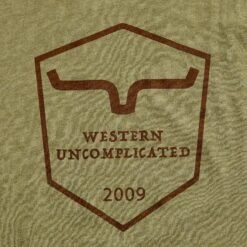 Kimes Ranch Mens Military Green Shielded Tee -Cinc Clothing Shop ES 4040MG 04