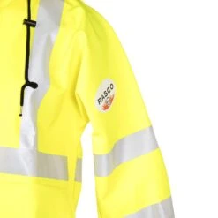 Rasco Fr Mens Hi Visibility Yellow FR Rain Jacket -Cinc Clothing Shop FR5926YH 2