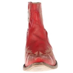 Corral Women's Red Laser Ankle Boot -Cinc Clothing Shop G1379 1