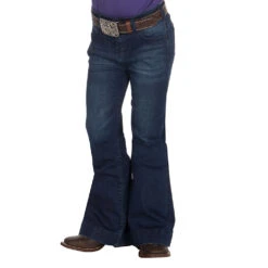 Cowgirl Tuff Co Girl's Tuff Trouser Jean -Cinc Clothing Shop GJTRSR 1