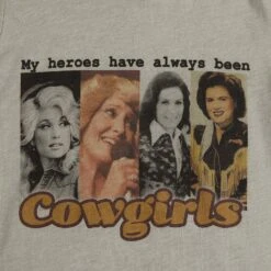 Gina Tees Little Girl's Cowgirl Heroes Graphic Tee -Cinc Clothing Shop GT HEROS TEE 1