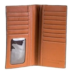 Western Fashion Leather Rodeo Wallet With Lace Detail -Cinc Clothing Shop H 70 1