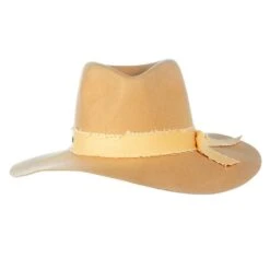 Gigi Pip Gigi Pip Hannah Mustard 3 1/2in. Brim Floppy Wool Fashion Hat -Cinc Clothing Shop HANNAH MSTD 1