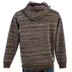 Hooey Men's Lock Up Brown Hoodie -Cinc Clothing Shop HH1177BR M 4