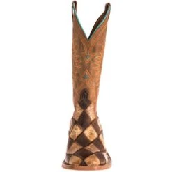 Horsepower Boots Men's Crazy Train Patchwork Cowboy Boots -Cinc Clothing Shop HP1053 1