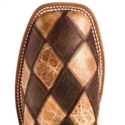 Horsepower Boots Men's Crazy Train Patchwork Cowboy Boots -Cinc Clothing Shop HP1053 4