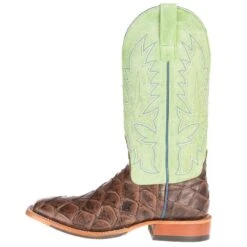 Horsepower Men's Choc Filet Fo Fish Green Sensation Cowboy Boots 9 Horsepower Men's Choc Filet Fo Fish Green Sensation Cowboy Boots -Cinc Clothing Shop HP1824 2