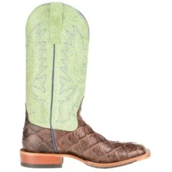 Horsepower Men's Choc Filet Fo Fish Green Sensation Cowboy Boots 11 Horsepower Men's Choc Filet Fo Fish Green Sensation Cowboy Boots -Cinc Clothing Shop HP1824 4