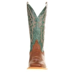 Men's Horse Power Sugared Honey 13in. Turquoise Vail Top Square Toe Cowboy Boot -Cinc Clothing Shop HP1837 1