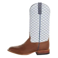 Horsepower Men`s Sugared Brass 13in. White Glove Cowboy Boot -Cinc Clothing Shop HP1858 3