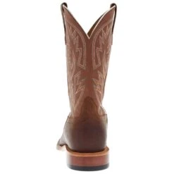 Horsepower Men`s Distressed Bison 10in. Tan Maverick Top Cowboy Boot -Cinc Clothing Shop HP1877 041