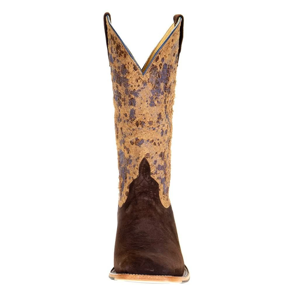 Men's Horsepower Coffee Roughout 13in. Bacon Top Square Toe Boot 4 Men's Horsepower Coffee Roughout 13in. Bacon Top Square Toe Boot - Image 2