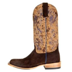 Men's Horsepower Coffee Roughout 13in. Bacon Top Square Toe Boot 9 Men's Horsepower Coffee Roughout 13in. Bacon Top Square Toe Boot -Cinc Clothing Shop HP8019 2