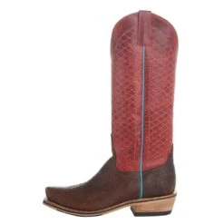 Horsepower Men`s Top Hand Brown Shrunken Shoulder 16in. Red Sinsation Top Boot -Cinc Clothing Shop HP9507 3
