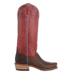 Horsepower Men`s Top Hand Brown Shrunken Shoulder 16in. Red Sinsation Top Boot -Cinc Clothing Shop HP9507 5