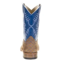 Horsepower Kids Sahara Sandy Nassau Navy Top Cowboy Boot -Cinc Clothing Shop HPK1839 3