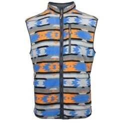 Hooey Men's Charcoal And Aztec Reversible Fleece Vest -Cinc Clothing Shop HV072CHAZ 3