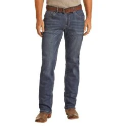 Rock N Roll Cowboy Men's Hooey X Roll Denim Revolver Jean -Cinc Clothing Shop HYMD1RRZP5 2